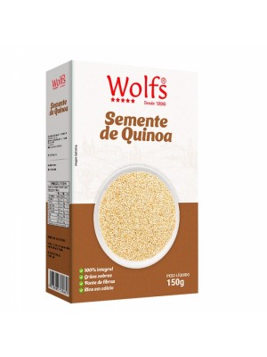 Semente de Quinoa 150g, Wolfs 