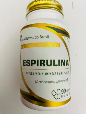 Espirulina 450mg 90 cápsulas - Flora Nativa 