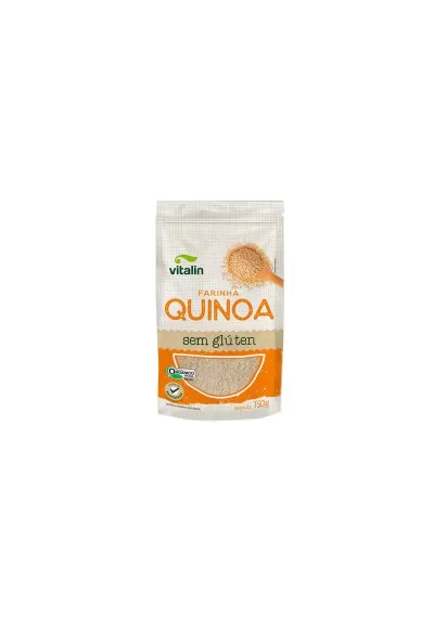 Farinha de Quinoa sem glúten Orgânia 150g Vitalin 