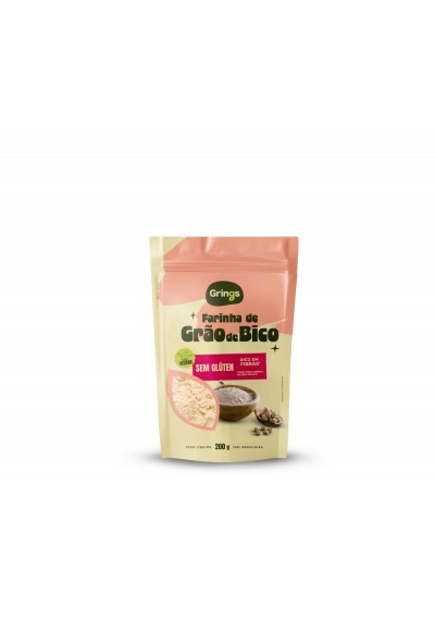 Farinha de Grão de Bico sem glúten  250g, Grings 