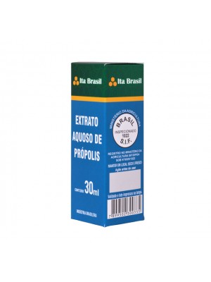 Extrato aquoso de própolis 30ml Ita Brasil 