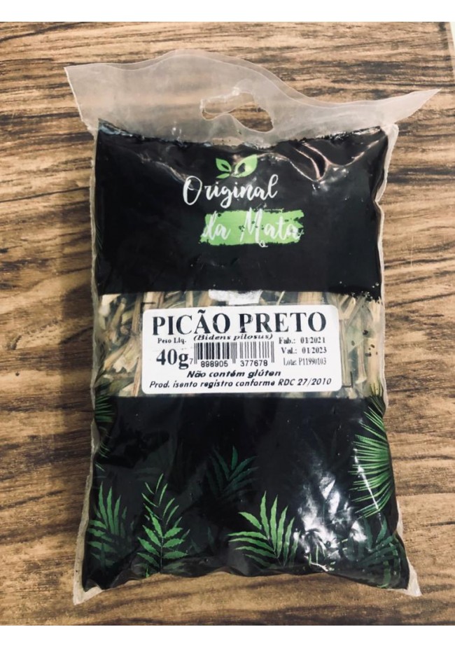 Ch de Pic o Preto Original da Mata 40g