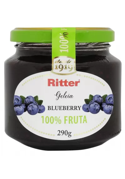 Geleia de Frutas 100% fruta sem adição de açúcares 290g, Ritter 