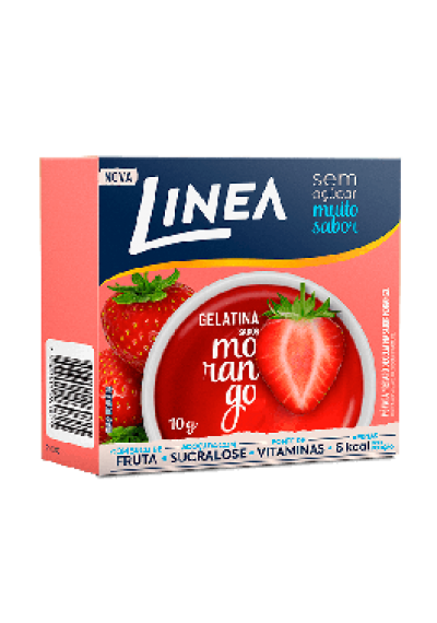 Gelatina Zero Açúcar Linea Sucralose 10g