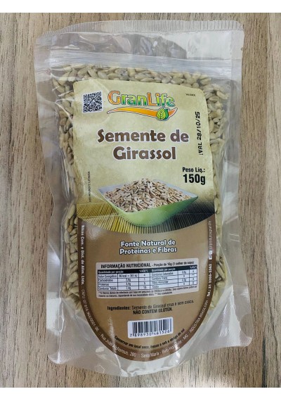 Semente de Girassol 150g, Granlife 