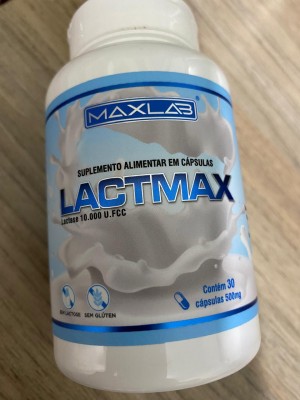 Lactmax Enzima Lactase 10.000 UFCC, MaxLab 