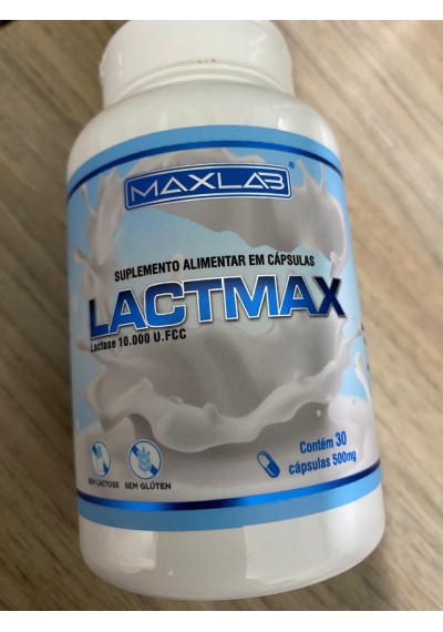 Lactmax Enzima Lactase 10.000 UFCC, MaxLab 