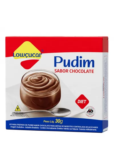 Pudim Lowçucar Zero Açúcares 30g