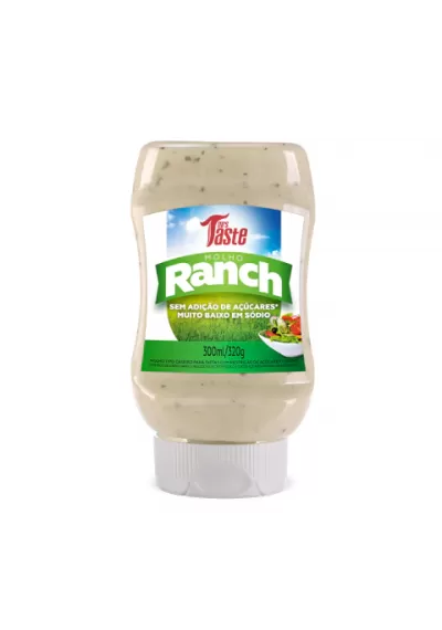 Molho Ranch sem adição de açúcares 300ml, Mrs Taste